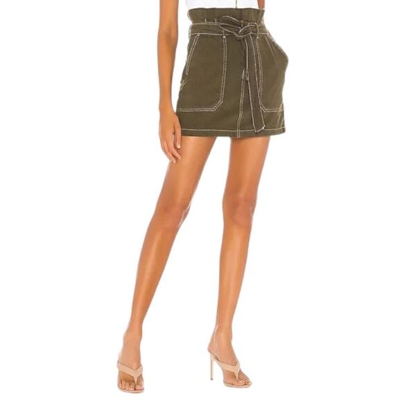 NWT Free People Splendor In The Grass tie waist skirt - Picture 6 of 8